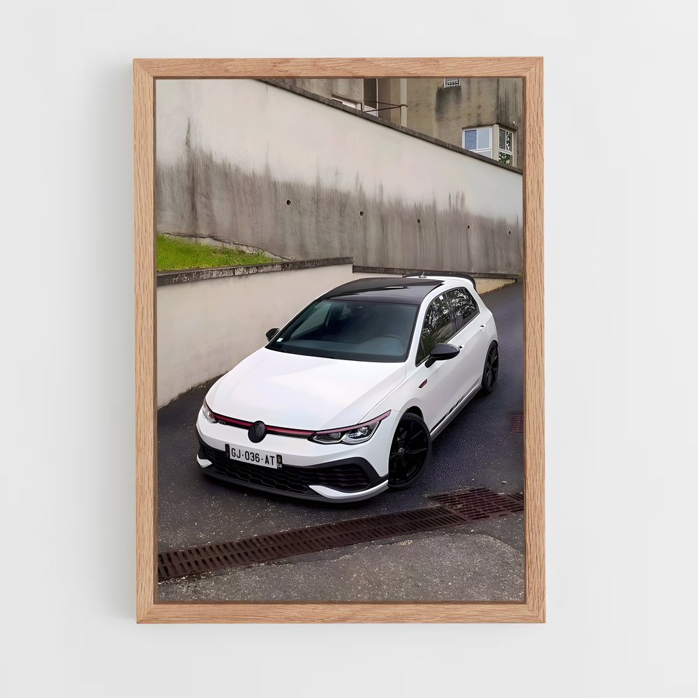 Poster GTI en Liberté – affiche Volkswagen (vue 4)